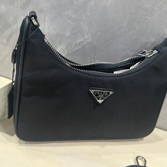 Prada 3 in 1 Crossbody Bag Black Small - Picture 3 of 5